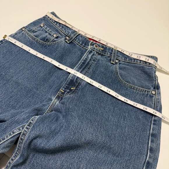 Levi's Silver Tab Jeans Straight Leg Women’s 11/12 Mid Rise 90s Y2K  Skater - Picture 11 of 13